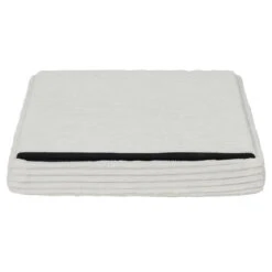 Home Deco Factory Poefje - Opbergbox - Rib - Wit - 38 X 38cm -LeenBakker Winkel b4b6503f28df426f8950008e3f40bd19