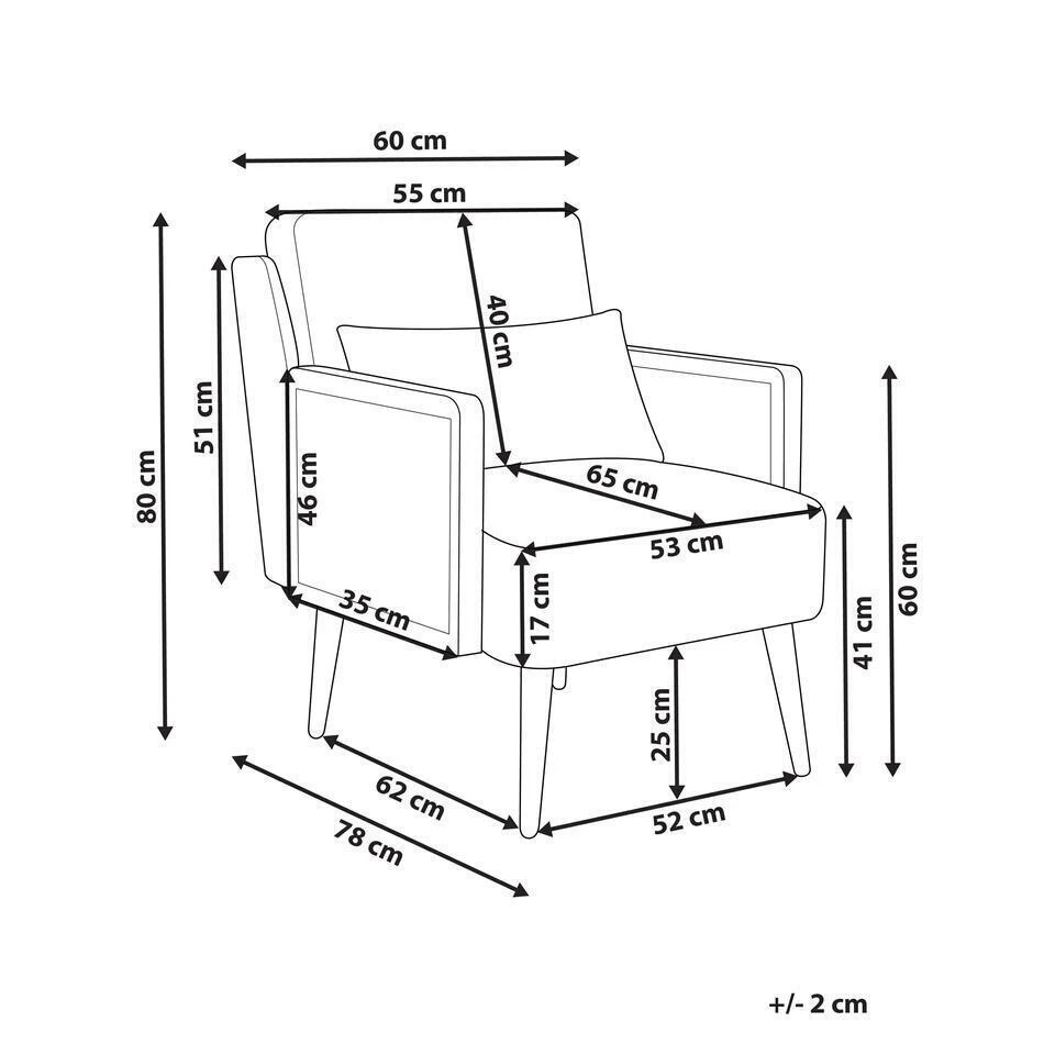 ORUM - Fauteuil - Oranje - Rotan 5 ORUM - Fauteuil - Oranje - Rotan - Afbeelding 3
