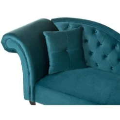 LATTES - Chaise Longue - Blauw - Linkerzijde - Fluweel 17 LATTES - Chaise Longue - Blauw - Linkerzijde - Fluweel -LeenBakker Winkel b5276cd2ec394f71b060899268fd4bec