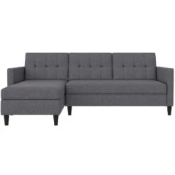 Hartford - 3-zits Hoekslaapbank In Grijs Stof -LeenBakker Winkel b53a1848446a4f8caf8ec78b4968743a