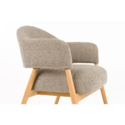 Puur - Clay Fauteuil Hout - Donkerbruin -LeenBakker Winkel b687bf5400774c3dafcefa689c3d05b7