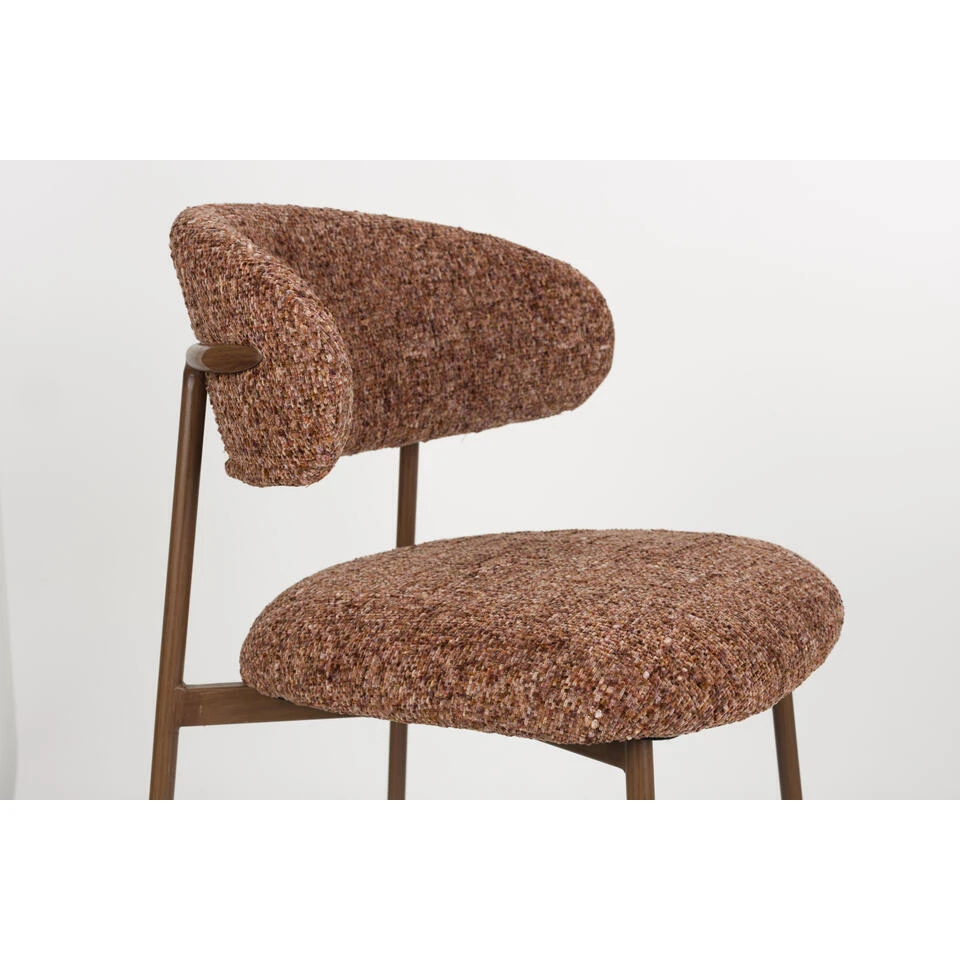 Housecraft Claes Counter/ Barkrukken Terracotta - Set Van 2 8 Housecraft Claes Counter/ Barkrukken Terracotta - Set Van 2 - Afbeelding 6