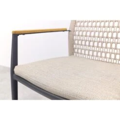 VDG Lumino Stapelbare Dining Tuinstoel - Light Rope / Teak Arm -LeenBakker Winkel b81d92b702314074a00bc0ae2f65c7a7