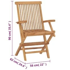 VidaXL - Tuinstoelen - Inklapbaar - Massief Teakhout - 2 Stuks 19 VidaXL - Tuinstoelen - Inklapbaar - Massief Teakhout - 2 Stuks -LeenBakker Winkel b863ea68637b4625aad6ef540fd23f38
