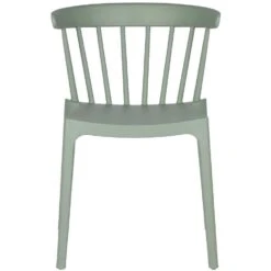 WOOOD Bliss Tuinstoelen - Kunststof - Jadegroen - Set Van 4 -LeenBakker Winkel b885543c5c46491d8b0822dc599481a2