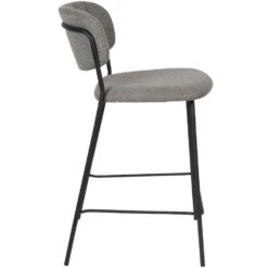 Puur - Viken Barstoel 65 Cm Grijs Zwart -LeenBakker Winkel ba02b9dfe83843108472d0b71af7e547