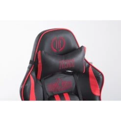 CLP Bureaustoel Limit Zwart Frame - Kunstleer - Zwart/rood -LeenBakker Winkel bb33f80484364062ba2a275ab2797de8