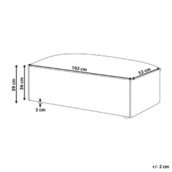 HELLNAR - Ottomaan - Beige - Polyester 11 HELLNAR - Ottomaan - Beige - Polyester -LeenBakker Winkel bb8a072d411849abb5765d49c5e54b49