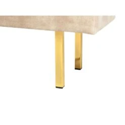 ROSEVILLE - Bankje - Beige - Fluweel 14 ROSEVILLE - Bankje - Beige - Fluweel -LeenBakker Winkel bc0aa718b5c44190a34c7e87425a9bf1