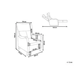 ROYSTON - TV-fauteuil - Bruin - Kunstleer 29 ROYSTON - TV-fauteuil - Bruin - Kunstleer -LeenBakker Winkel bc835875aec14d58852653cb75886f82