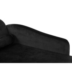 LUIRO - Chaise Longue - Zwart - Linkerzijde - Fluweel 22 LUIRO - Chaise Longue - Zwart - Linkerzijde - Fluweel -LeenBakker Winkel bd56d4b890f34a04941b3e0fa6055589