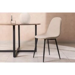 Svea - Selo Eetkamerstoel - Boucle - Beige 12 Svea - Selo Eetkamerstoel - Boucle - Beige -LeenBakker Winkel bdb3c27392664e9787230587d8ec398b