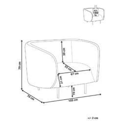 LOEN - Fauteuil - Oranje - Fluweel -LeenBakker Winkel be0e93851aac45dcba9c03418c94991f