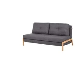 Beliani Tweezitsbank - EDLAND Grijs Polyester -LeenBakker Winkel be37a9dbfc064b91846957babb8fe82c