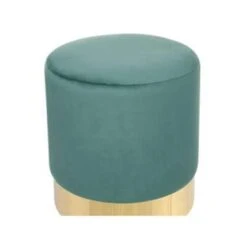 Beliani Poef SOPHIA - Groen Fluweel -LeenBakker Winkel bedf1fd24b7c41c890b1359e94404a25