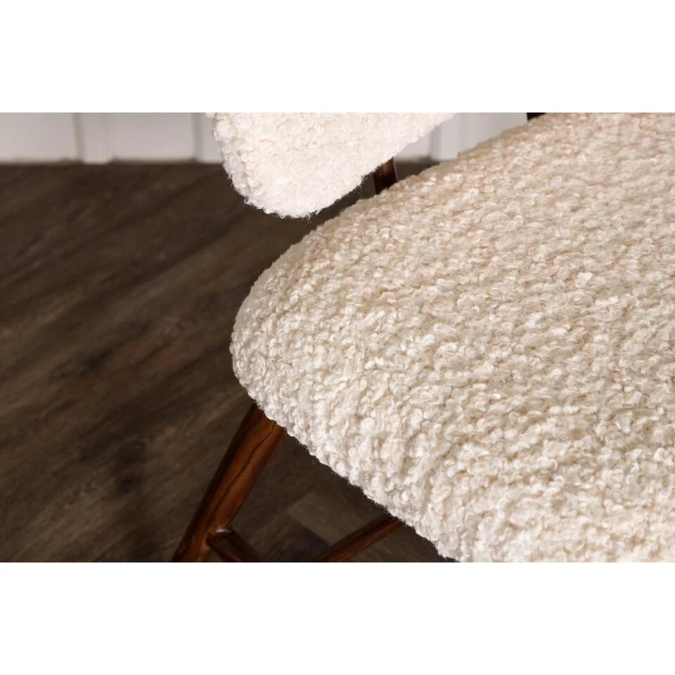 Svea - Miso Fauteuil - Teddy - Wit 5 Svea - Miso Fauteuil - Teddy - Wit - Afbeelding 3