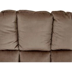 Pilou - Fauteuil Met Hocker In Fluweel In Taupe -LeenBakker Winkel bfeecd6a6b9f4d27988ff7c825d53814