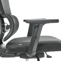 OMEGA - Bureaustoel - Zwart - Mesh -LeenBakker Winkel c0010b3c4aa24016b2236dd66086db75