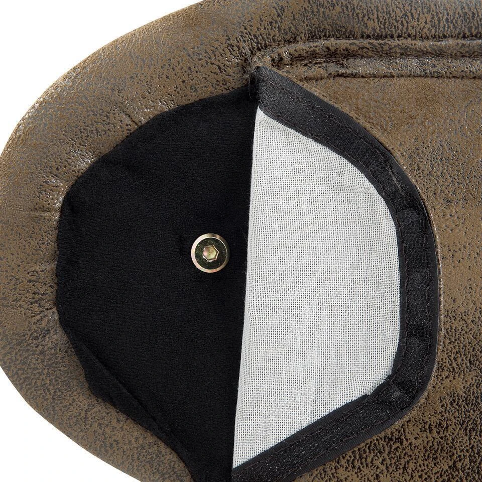 NIMES - Chaise Longue - Bruin - Linkerzijde - Kunstsuède 14 NIMES - Chaise Longue - Bruin - Linkerzijde - Kunstsuède - Afbeelding 12