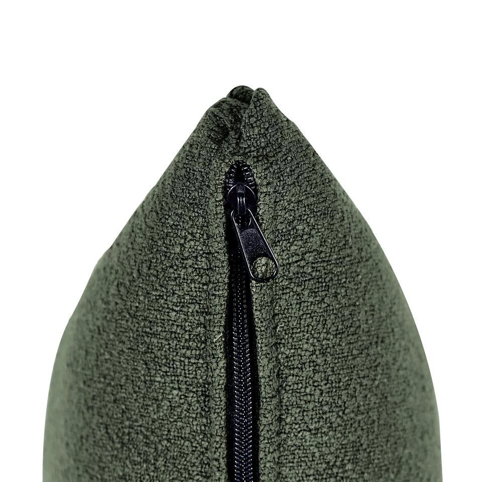 CHEVANNES - Chaise Longue - Donkergroen - Linkszijdig - Polyester 12 CHEVANNES - Chaise Longue - Donkergroen - Linkszijdig - Polyester - Afbeelding 10