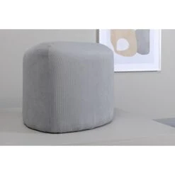 Svea - Troy Poef - Rib - Zwart -LeenBakker Winkel c20d09c8d500418388d0247341bc2500