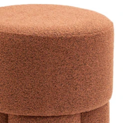 Poef Geneva - Bouclé Roest 9 Poef Geneva - Bouclé Roest -LeenBakker Winkel c258ddec38fe47ab8a201be712da7d8e