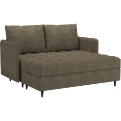 Lindhus - Bank Met Chaise Longue Omkeerbaar In Stof Bruin -LeenBakker Winkel c272ce290e06483c94d7565c274f4471