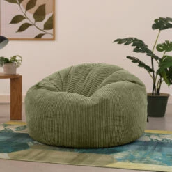 Icon Zitzak Kingston - Ribfluweel Zitzak Volwassenen - Saliegroen -LeenBakker Winkel c2a04c3670d9446d9876c84a54e6dde3