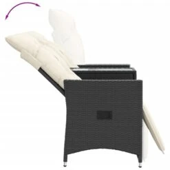 VidaXL - Tuinbank - Zwart - Poly Rattan -LeenBakker Winkel c34b6082866f42109b18b6b073bb0bf0
