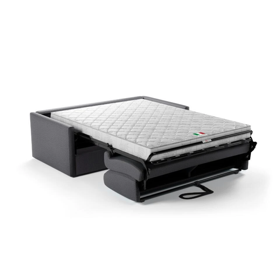 CALICOSY - Slaapbank COSENZA - Grijs - 87x175x100 Cm 9 CALICOSY - Slaapbank COSENZA - Grijs - 87x175x100 Cm - Afbeelding 7