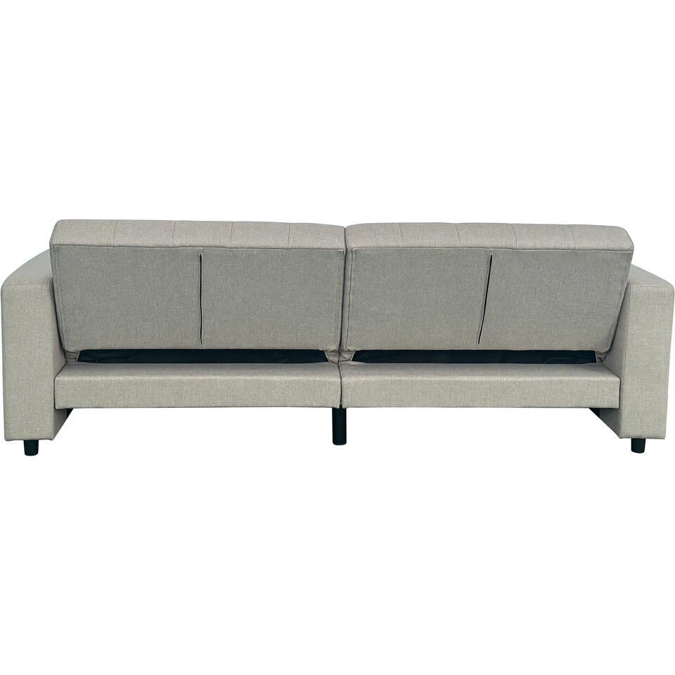 Allie II - Slaapbank 3-zits In Cappuccinokleurige Stof 10 Allie II - Slaapbank 3-zits In Cappuccinokleurige Stof - Afbeelding 8