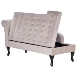 PESSAC - Chaise Longue - Beige - Linkerzijde - Fluweel -LeenBakker Winkel c75dedf82ba340a587a8d8ff72ae2ac7