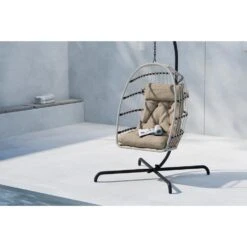 Svea - Hana Hangstoel - Zwart/grijs 10 Svea - Hana Hangstoel - Zwart/grijs -LeenBakker Winkel c784f431433c40ef9fdc6aee71b6ab95