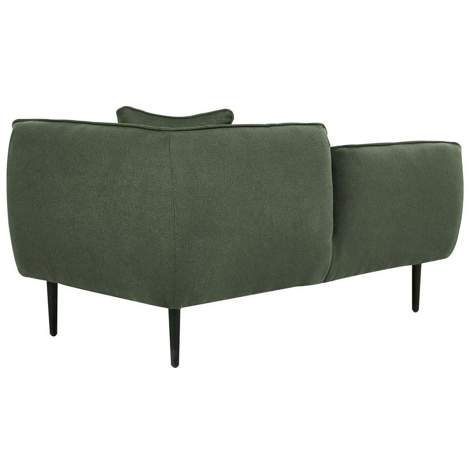 CHEVANNES - Chaise Longue - Groen - Polyester 8 CHEVANNES - Chaise Longue - Groen - Polyester - Afbeelding 6