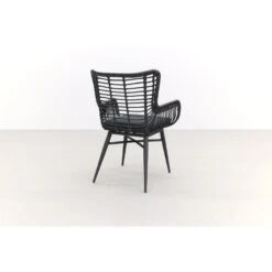 VDG Set Van 6 - Jasmine Dining Tuinstoel - Black -LeenBakker Winkel c7ed37d2884b47a8915b33f2e439efb7