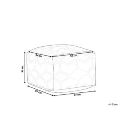 Beliani Poef MAMALA - Beige Jute -LeenBakker Winkel c8d27a4e87344471bbff63dd6c1aa4f5