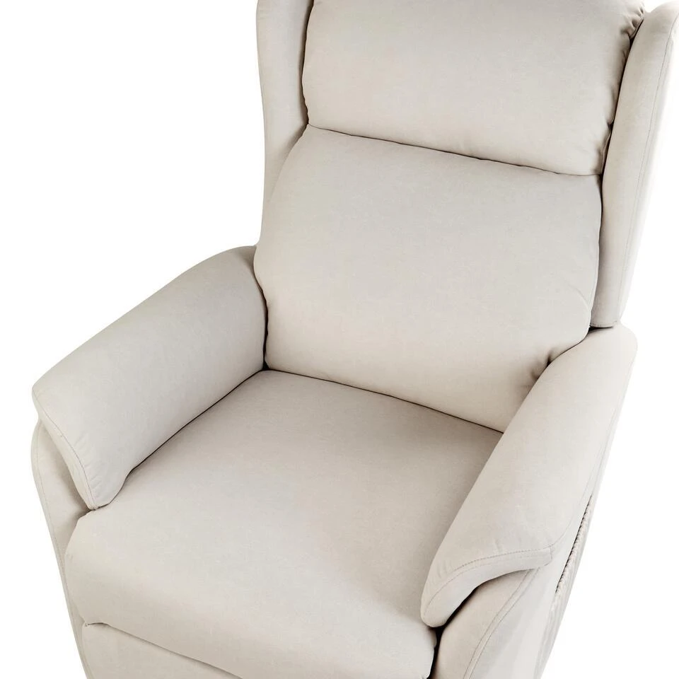 ELEGY - Verstelbare Fauteuil - Crème - Polyester 12 ELEGY - Verstelbare Fauteuil - Crème - Polyester - Afbeelding 10