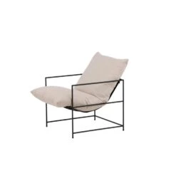 Svea - Mera Fauteuil - Linnen - Beige -LeenBakker Winkel c92809863e7f40ecb0ee95cd31d9f8df