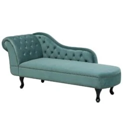 NIMES - Chaise Longue - Mintgroen - Linkerzijde - Fluweel -LeenBakker Winkel c97871dd29cd4166a9d67f9ac32ff47b