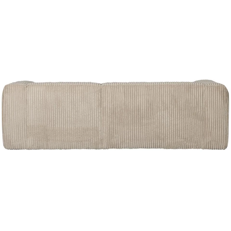 WOOOD Bean Chaise Longue Bank Rechts - Ribstof - Travertin -73x254x178 8 WOOOD Bean Chaise Longue Bank Rechts - Ribstof - Travertin -73x254x178 - Afbeelding 6