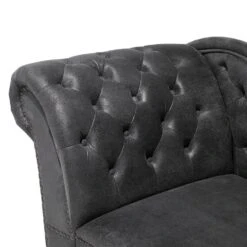 NIMES - Chaise Longue - Grijs - Rechterzijde - Kunstsuède -LeenBakker Winkel ca3307b110734977af36c0e4b91f1c25