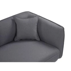 CHEVANNES - Chaise Longue - Donkergrijs - Bouclé -LeenBakker Winkel ca38546e06244e139b7ff212e2780373