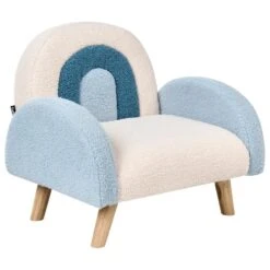 OMBO - Kinderfauteuil - Lichtblauw - Bouclé 16 OMBO - Kinderfauteuil - Lichtblauw - Bouclé -LeenBakker Winkel ca4b169dd866420aa9ec48774ec81d60