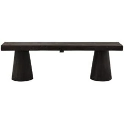 WOOOD Clyde Bankje - Hout - Donkerbruin - 45x150x30 10 WOOOD Clyde Bankje - Hout - Donkerbruin - 45x150x30 -LeenBakker Winkel cae0e090f243491ab341af98df5a02a4