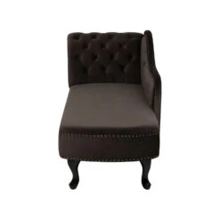 NIMES - Chaise Longue - Bruin - Linkerzijde - Fluweel 20 NIMES - Chaise Longue - Bruin - Linkerzijde - Fluweel -LeenBakker Winkel caecf851a72142a5b80e2aa101e89e5b