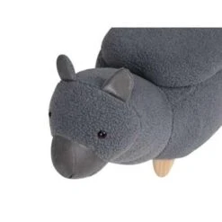 Beliani Dierenhocker ALPACA - Grijs Polyester, Katoen -LeenBakker Winkel cb46969e4b2749faabc3fb0ded8c54ec