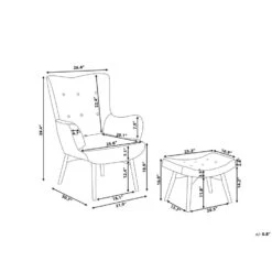 Beliani Fauteuil VEJLE - Blauw Fluweel -LeenBakker Winkel cbd5b0a979364dff9aaab470dd061054