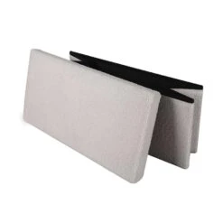 Merkloos Urban Living Poef/hocker/opbergbox - Lichtgrijs - 76 X 38 X 38 Cm 9 Merkloos Urban Living Poef/hocker/opbergbox - Lichtgrijs - 76 X 38 X 38 Cm -LeenBakker Winkel cbe3d321618046829185cc9b5e1dfc05