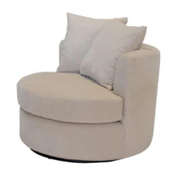 Fauteuil Beige Stof - Zithoogte 45cm - Thony Luxe -LeenBakker Winkel cbed3f0278984e44906d93ab979c24b8