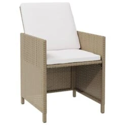 VidaXL - Tuinstoelen - Kussens - Beige - Poly Rattan - 4 Stuks 14 VidaXL - Tuinstoelen - Kussens - Beige - Poly Rattan - 4 Stuks -LeenBakker Winkel ccef0a93d6794ef3b69fc69c7f4931e8